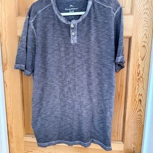 Tommy Bahama Charcoal Short Sleeve Men's Tee